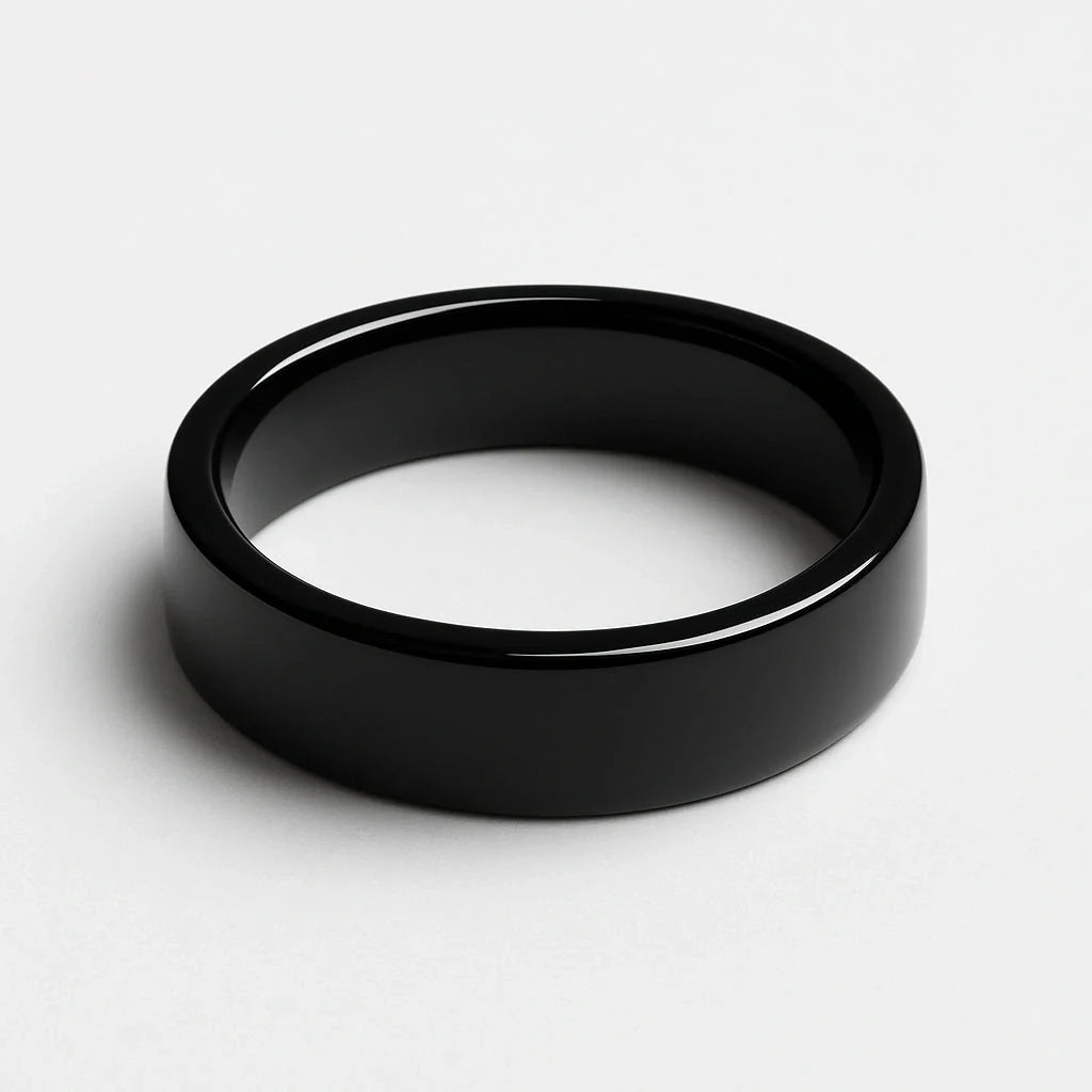 Anello in ematite Hermios